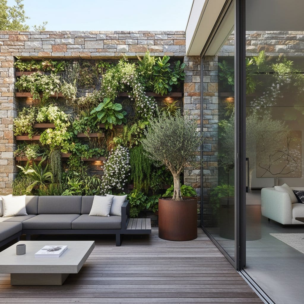 Featured image for Stone Walls That Blend Structure with Living Growth