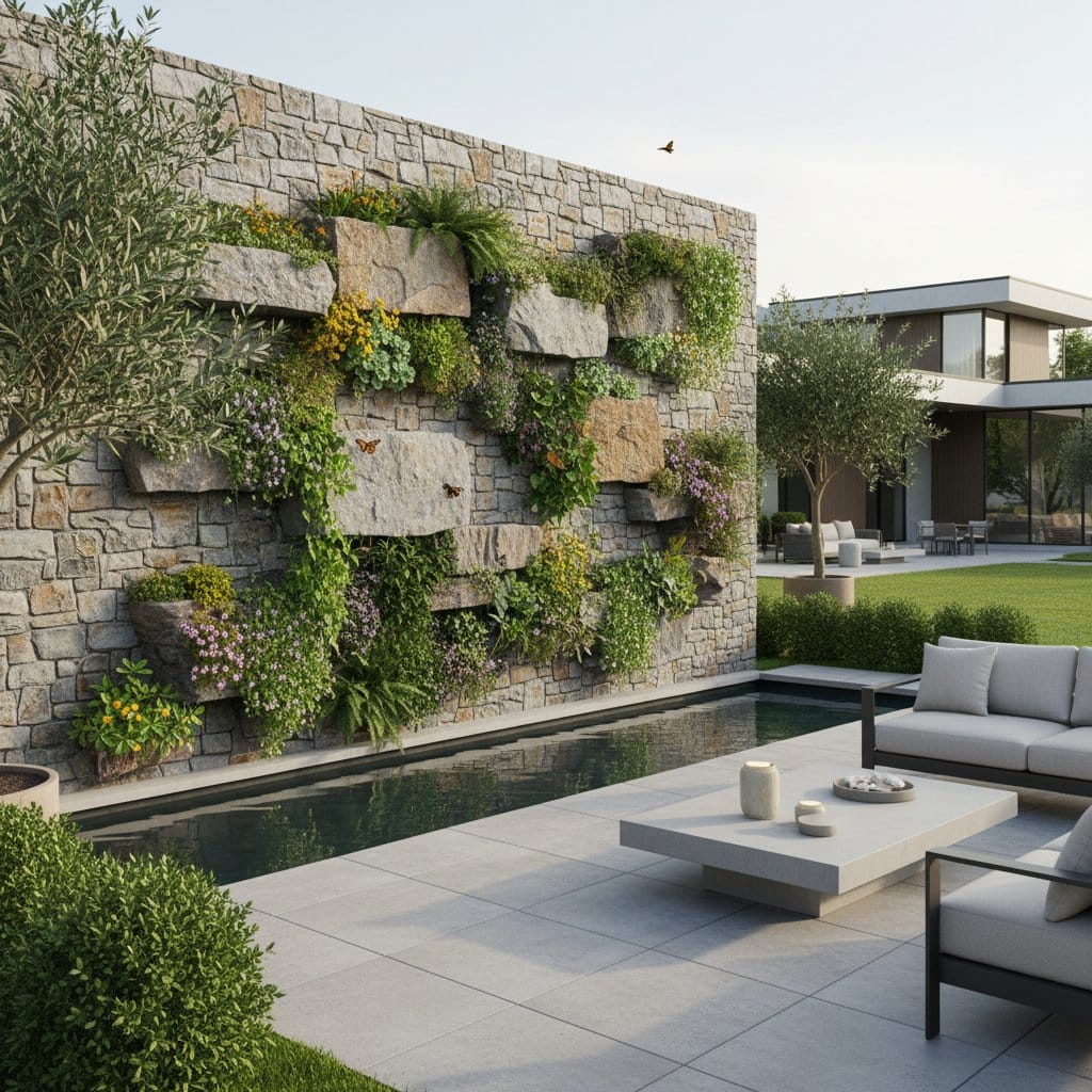 Featured image for Living Stone Walls That Breathe Life Into Your Yard