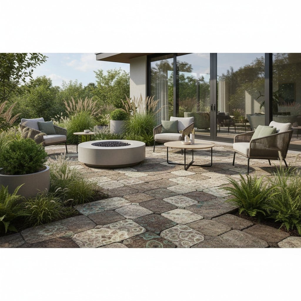 Featured image for Living Fungal Pavers Grow From Agricultural Waste