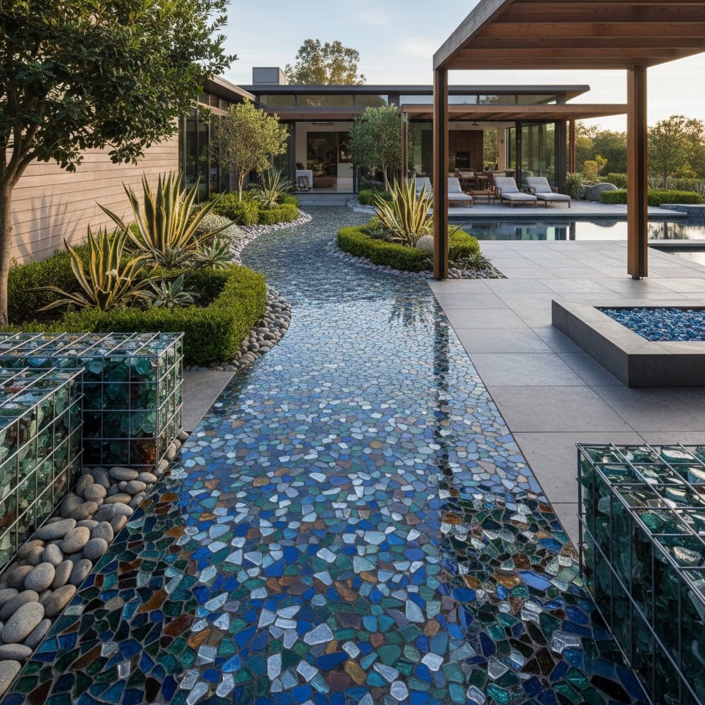 Featured image for Recycled Glass Brings Eco-Luxury to Your Landscape