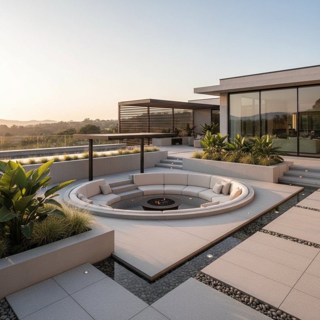 Featured image for Why Sunken Patios Add Privacy Without Tall Fences