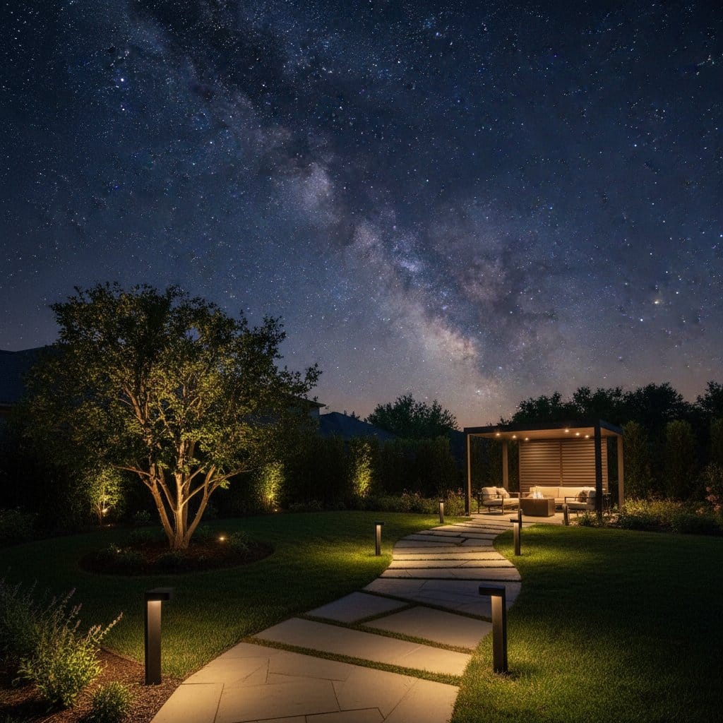 Featured image for Dark-Sky Lighting Brings Beauty to Your Yard